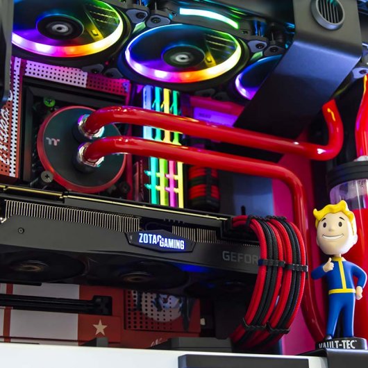 PcCom Custom NukaCola Intel Core i7-8700K/32Gb/500GB SSD/4TB/RTX 2080Ti