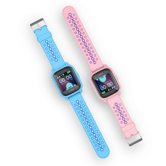 Leotec Kids Allo SmartWatch GPS anti-smarrimento rosa