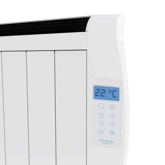 Emissore Termico Cecotec Ready Warm 2500 Thermal 1800W 12 Elementi Comando Programmabile per Parete o Pavimento