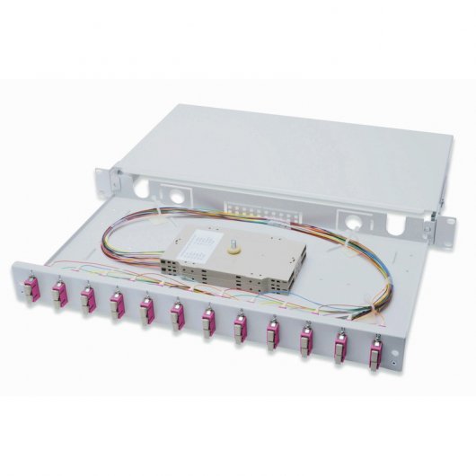 Digitus Caja de Empalme de Fibra Óptica Equipada SC OM4