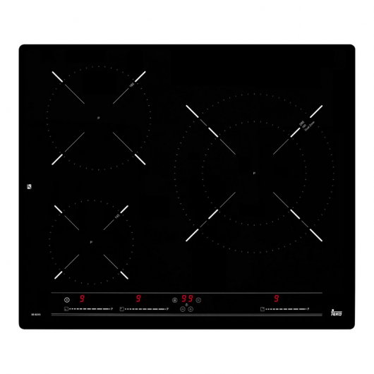 Teka IB 6315 Placa de Inducción 3 Fuegos Negro