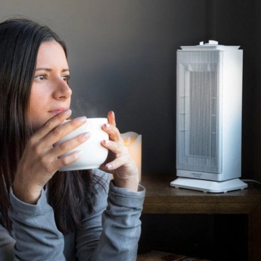 Calefattore Cecotec Ready Warm 6250 Ceramic Sky Ceramico 2000W Silenzioso Oscillante