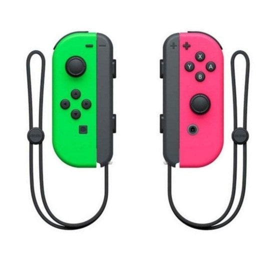 Gamepad Nintendo Joy-Con Sinistro/Detro Verde Neon/Rosa Neon Wireless NFC HD Rumble