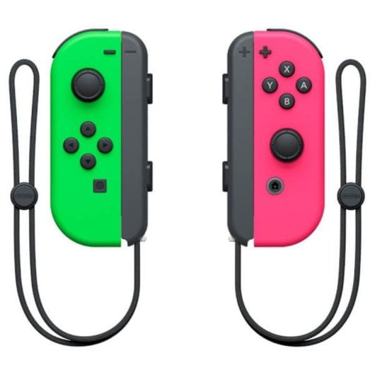 Gamepad Nintendo Joy-Con Sinistro/Detro Verde Neon/Rosa Neon Wireless NFC HD Rumble