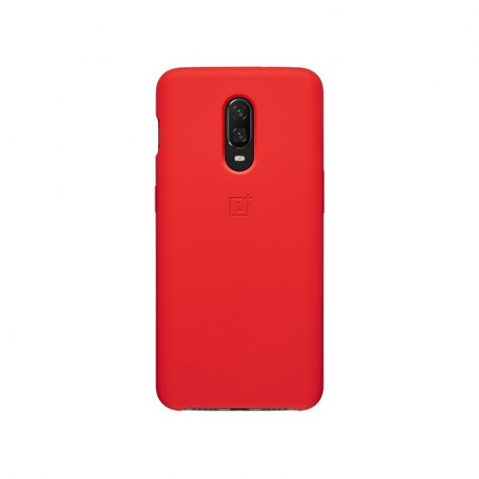 OnePlus Silicone Protective Case Roja para Oneplus 6T
