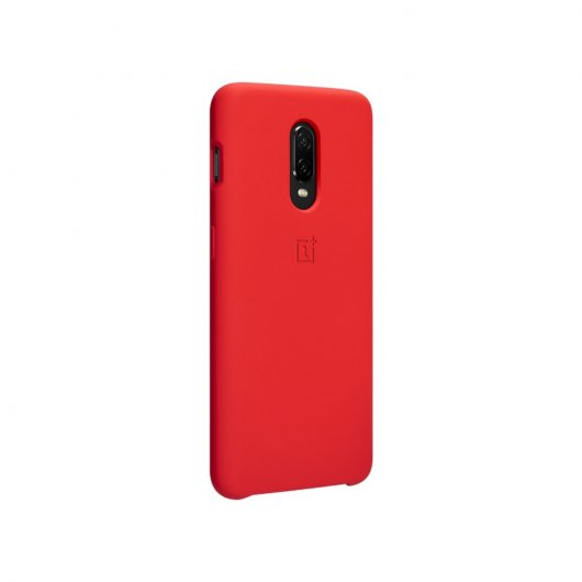 OnePlus Silicone Protective Case Roja para Oneplus 6T