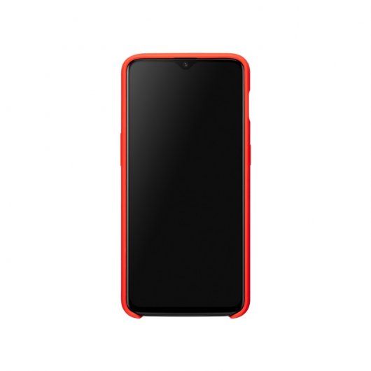 OnePlus Silicone Protective Case Roja para Oneplus 6T