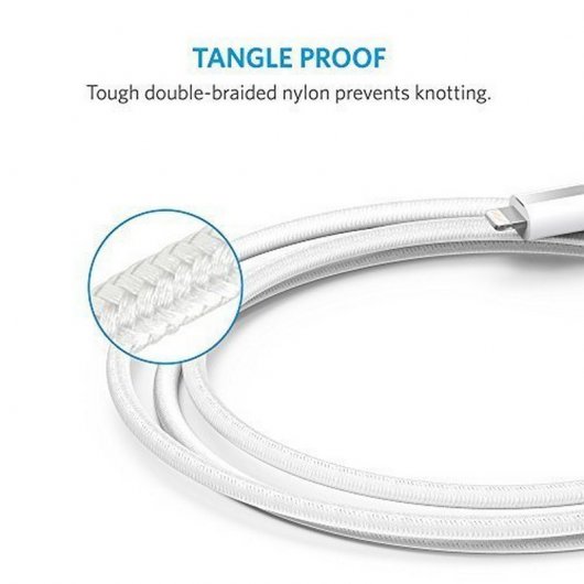 Anker PowerLine+ Lightning a USB 0.9m Blanco
