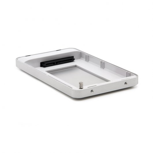 Tooq TQE-2531S Caixa Externa USB 3.1 para Disco Rígido 2.5" SATAIII com UASP Prateada