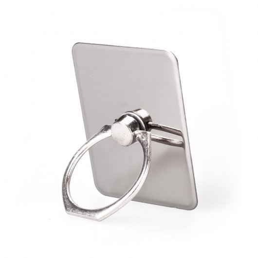 German Tech Finger Grip Soporte de Anillo para Smartphones Plata