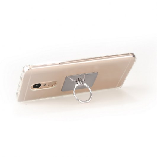 German Tech Finger Grip Soporte de Anillo para Smartphones Plata