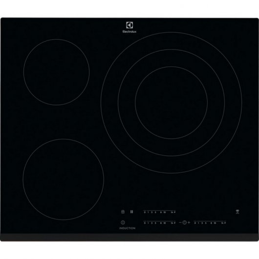 Electrolux LIT60346 Placa de Inducción 3 Fuegos Negro