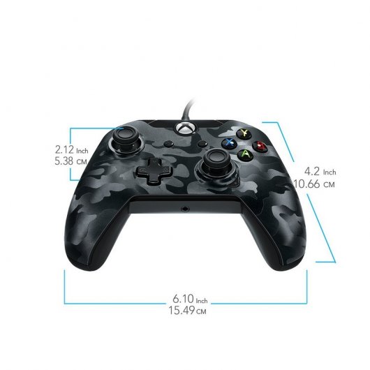 PDP Mando  Camuflaje Negro Xbox One