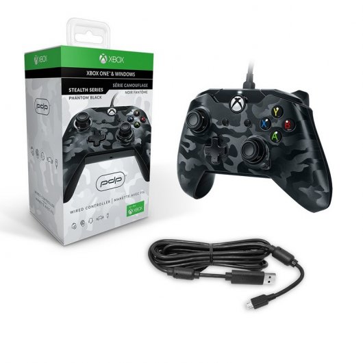 PDP Mando  Camuflaje Negro Xbox One