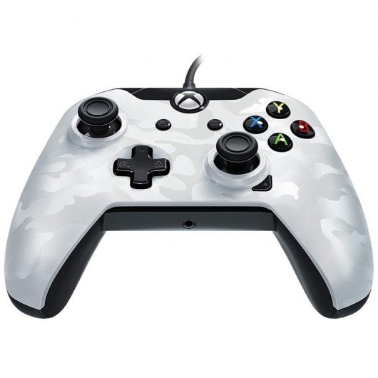 PDP Mando Camuflaje Blanco Xbox One