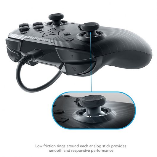 Manette PDP Pro Super Mario Star Edition pour Nintendo Switch