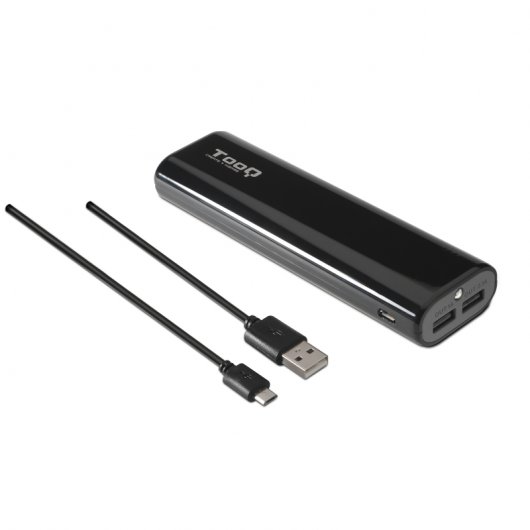 TooQ TQPB-1104-B Powerbank 10400mAh 2xUSB Preto