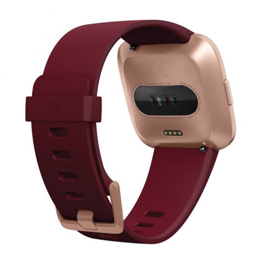Fitbit Versa Rubí/Aluminio Oro Rosa