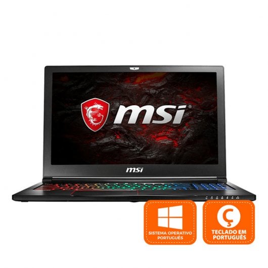 MSI GS65 Stealth Thin 8RE-297PT Intel Core i7-8750H/16GB/512GB SSD/GTX1060/15.6" (PT)