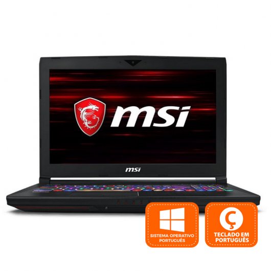 MSI GT63 Titan 8RG-066PT Intel Core i7-8750H/16GB/1TB+256GB SSD/GTX 1080/15,6" (PT)