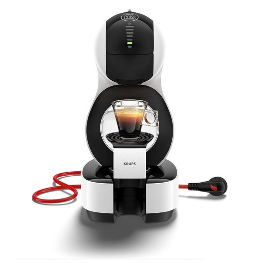 Krups Dolce Gusto Lumio Cafetera Automática Blanca + 3 Packs de Café