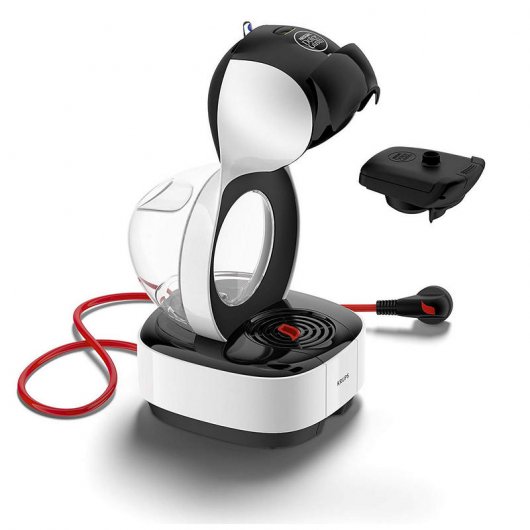 Krups Dolce Gusto Lumio Cafetera Automática Blanca + 3 Packs de Café