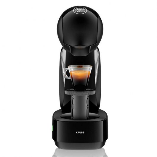 Krups Dolce Gusto Infinissima Máquina de Café Manual Preta + 3 Packs de Café