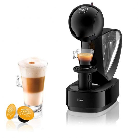 Krups Dolce Gusto Infinissima Máquina de Café Manual Preta + 3 Packs de Café