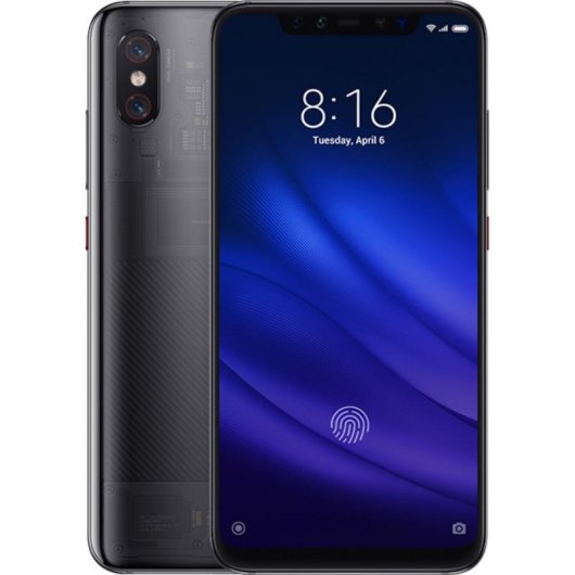 Xiaomi Mi 8 Pro 4G 8GB 128GB 6.21" Titânio Transparente