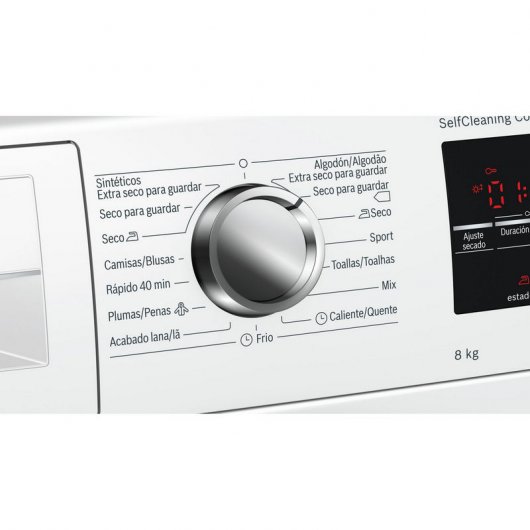 Bosch WTG87239ES Secadora Bomba de Calor de Carga Frontal 8Kg A++ Blanco