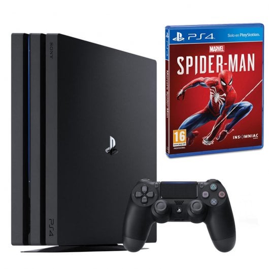PlayStation 4 Pro 1TB (Chassis B) + Marvel’s Spider-Man