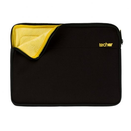 Techair TANZ0309v4 Bolsa Neopreno Preta para Portátil 12"-14.1"