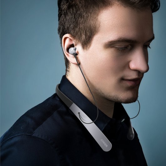 Anker SoundBuds Life Auriculares Inalámbricos Negro/Gris