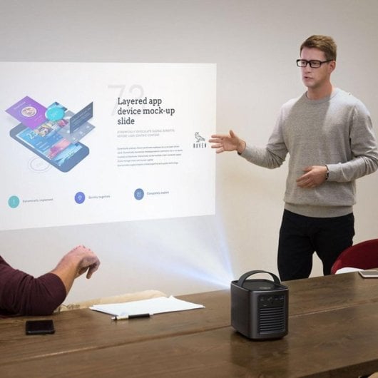 Projecteur Anker Nebula Mars II HD 300 Lumens 150" LED DLP Smart Android Portable