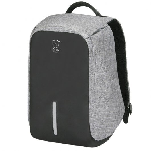 Evitta Antitheft Mochila AntiRobo para Portátil 16" Gris/Negro