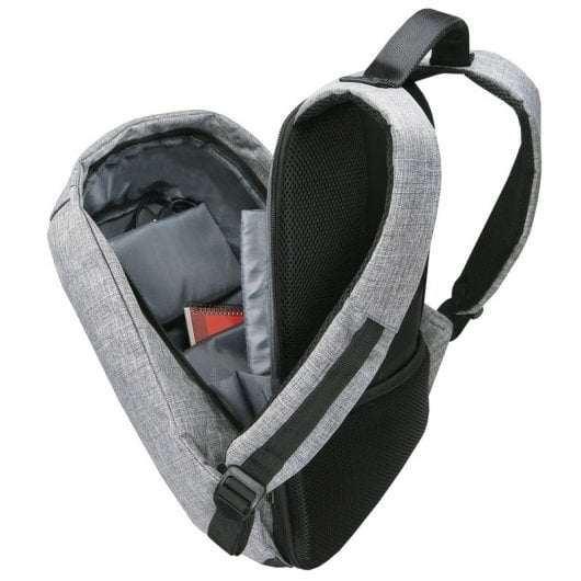 Evitta Antitheft Mochila AntiRobo para Portátil 16" Gris/Negro