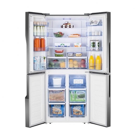 Hisense RQ562N4AC1 Frigorífico Americano A+ Acero Inoxidable