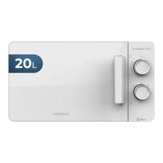 Cecotec ProClean 3020 Microondas 20L 700W Blanco