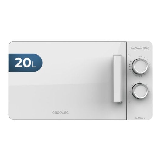 Microondas Cecotec ProClean 3020 20L 700W Revestimento Ready2Clean 3DWave