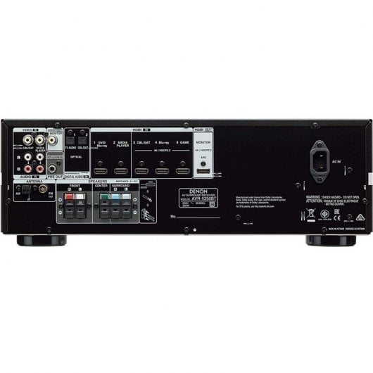 Denon AVR-X250BT Receptor 5.1 AV 4K/3D/Bluetooth