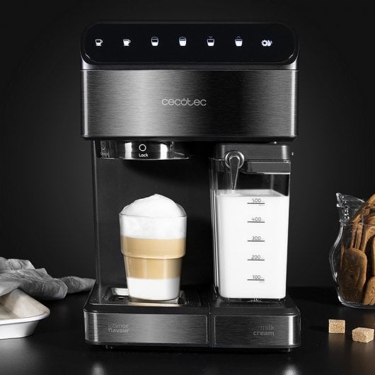 Cecotec Power Instant-ccino 20 Touch Serie Nera Cafetera Express Semiautomática