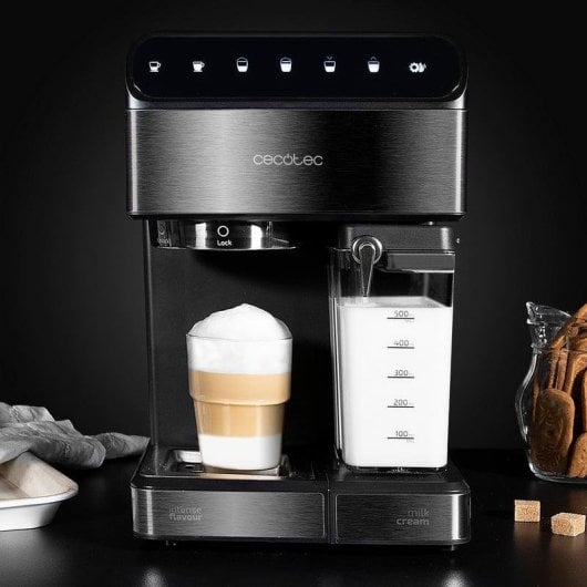 Kaffeemaschine Halbautomatisch Cecotec Power Instant-ccino 20 Touch 1,4L 20 bar mit Milchbehälter