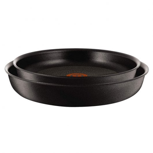 Tefal Ingenio Expertise L6509205 Set de Sartenes de Aluminio de 24 y 28cm más Mango Extraíble