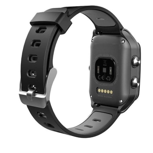 Leotec Training GPS Swim Swolf Bluetooth GPS 49mm IPS Noir Taille Unique Étanche IP68 Pulsomètre
