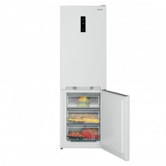 Sharp SJ-BA10IEXW2 Frigorífico Combi A++ Blanco