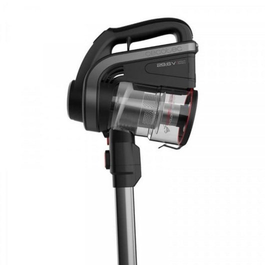Cecotec Conga ThunderBrush 870 Immortal Battery Aspirador Vertical 29.6V Negro/Rojo