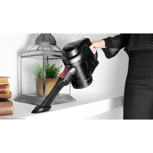 Cecotec Conga ThunderBrush 870 Immortal Battery Aspirador Vertical 29.6V Negro/Rojo