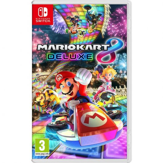 Nintendo Switch Azul Neon/Rojo Neon + Mario Kart 8 Deluxe