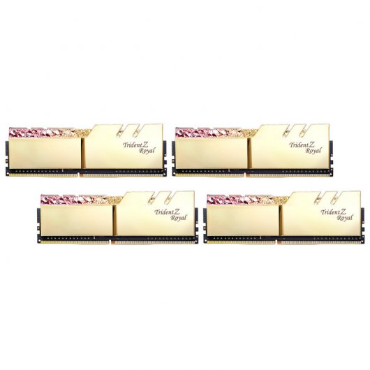Gskill Trident Z Royal DDR4 3200Mhz 2x8GB CL14 Dourada