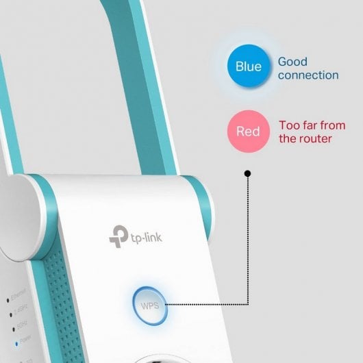 TP-Link RE365 Repetidor Wi-Fi/Amplificador AC1200 Dual Band Enchufe Incorporado